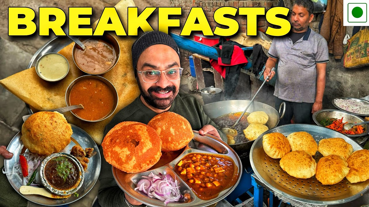 Rajouri Garden Ke Best Breakfast Spots! Chole Bhature, Poori & More