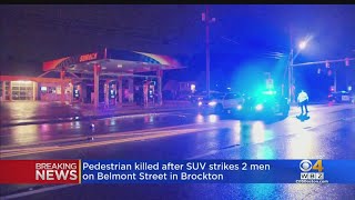 Man Dies After Being Hit By SUV On Belmont Street In Brockton