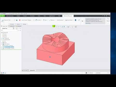 Programming a ProtoTRAK controller with PTC Creo 6