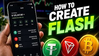 How to create flash usdt#flash usdt #trc20 