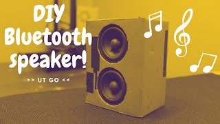 DIY Cardboard Bluetooth Speaker | Ut Go