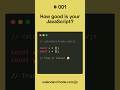 Calendar of Code | JavaScript 001