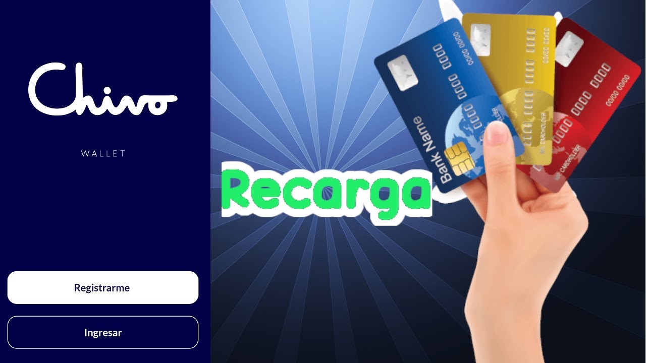 Recargar chivo Wallet Tarjeta debito o crédito #fácil #Elsalvador #chivo