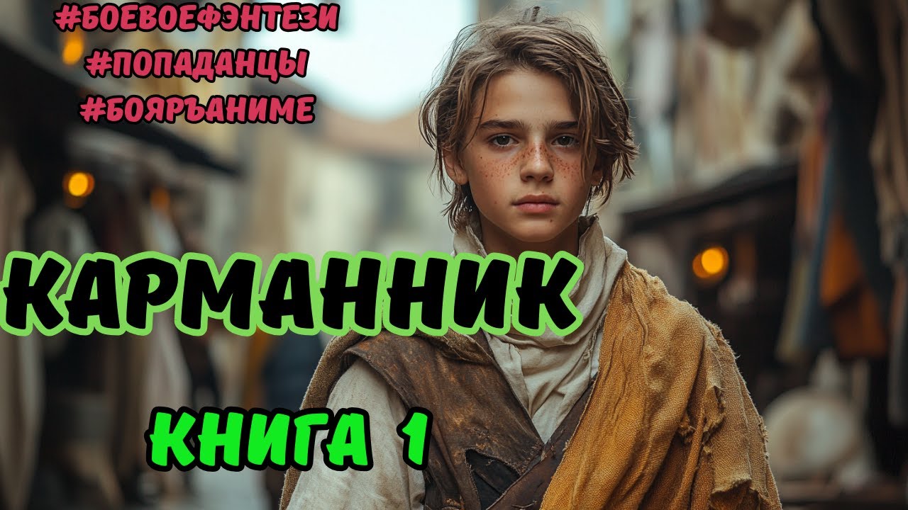 | АУДИОКНИГА | КАРМАННИК | БОЕВАЯ ФАНТАСТИКА | АПОКАЛИПСИС | КНИГА 1 | #фэнтези #аудиокниги