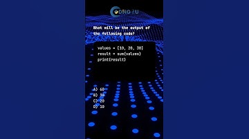 Python MCQ: Using the sum() Function #python #pythonMCQ #pythoncoding #coder