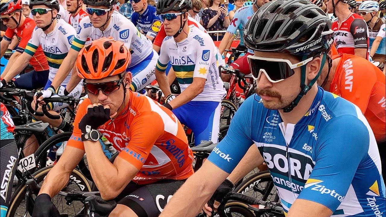 Tour Down Under Stage 4 Action