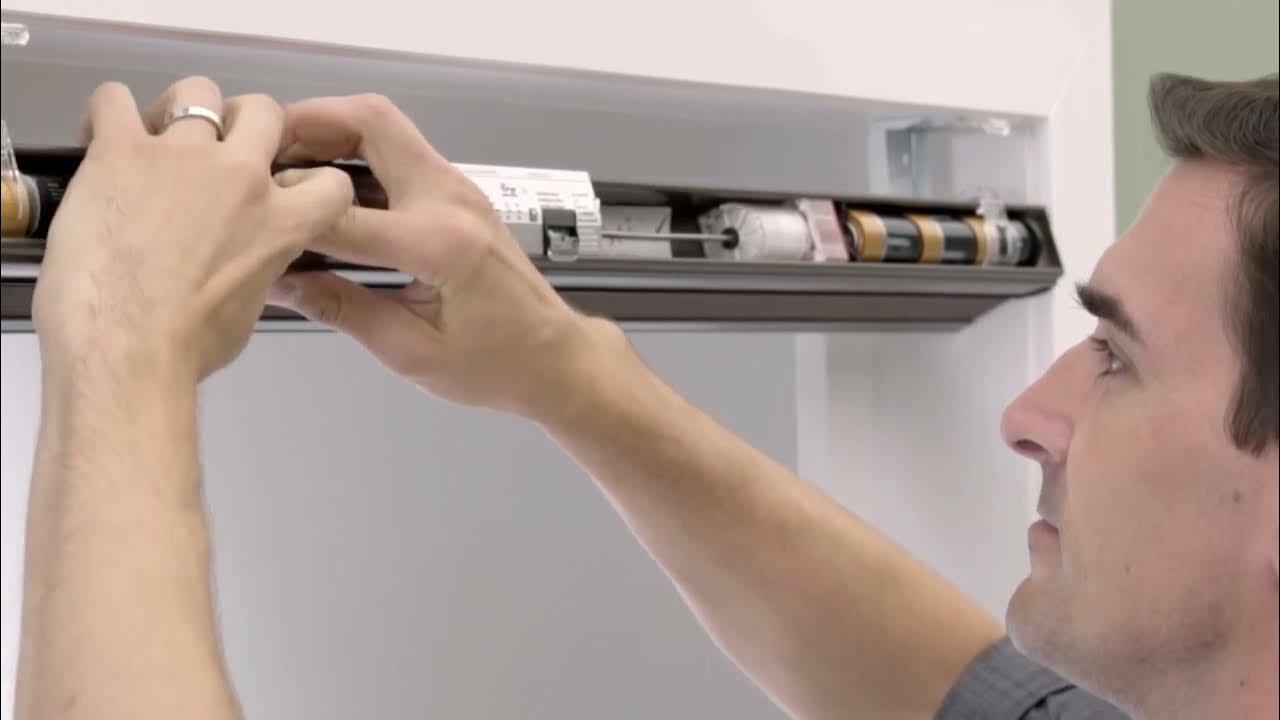 Installing Batteries in Lutron Shades, Roller Shades and Wood Blinds YouTube
