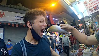 Tourist Exploring Bahrain's Biggest Market!!