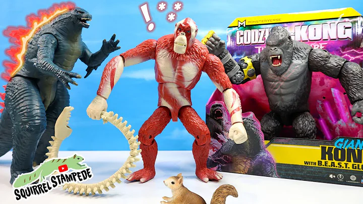 Godzilla X Kong The New Empire GIANT Evolved Monsterverse Figures Skar King Review