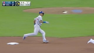 CHC@MIL: Russell drives a triple deep to center