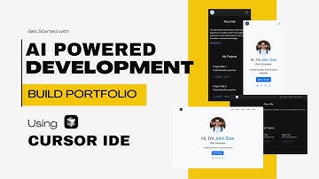 Accelerated Development: Creating Portfolios with Cursor IDE | #aipowereddevelopment