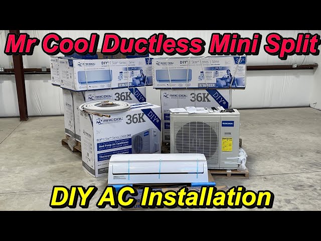 Mr Cool AC Install for New Shop Part 1 - YouTube