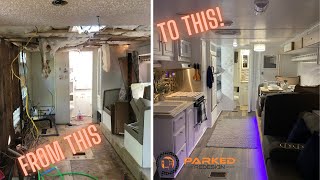 Water Damaged Camper Restoration by Parked Redesign 457 views 2 years ago 4 minutes, 40 seconds