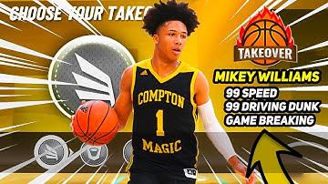 NBA 2K21 MIKEY WILLIAMS BUILD - DEMIGOD POINT GUARD BUILD - BEST POINT GUARD BUILD AFTER PATCH 3
