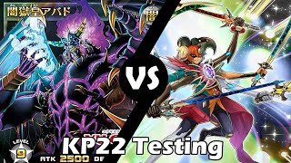 KP22 TESTING | Abad Vs Metarion | Rush Duel EdoPro