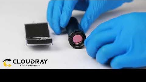 How to remove and install the focus lens of the CO2 laser engraving machine.