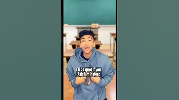 Thumbnail of Reasons why teachers dont ask the quiet kid to answer…😭💀 #shorts #viral