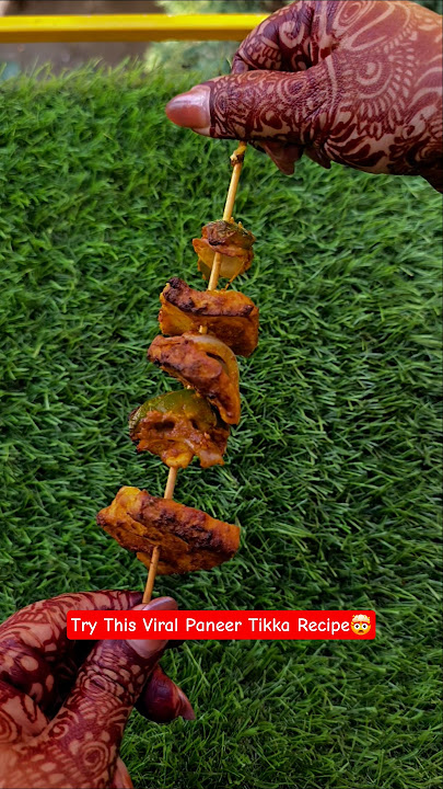 15 Min Mein Restaurant-Style Paneer Tikka! 🤯 Airfryer Hack You NEED to Try #shorts #shortsviral