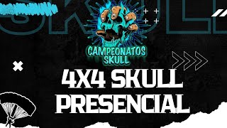 SEMIFINAL - 4 X 4  -  SKULL PRESENCIAL  -  FREE FIRE AO VIVO