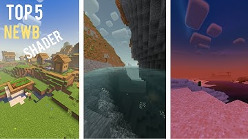 😁 Top 5 Newb Shaders In MINECRAFT PE 1.20.51+ || Render Gragon || 100% Working In Mobile