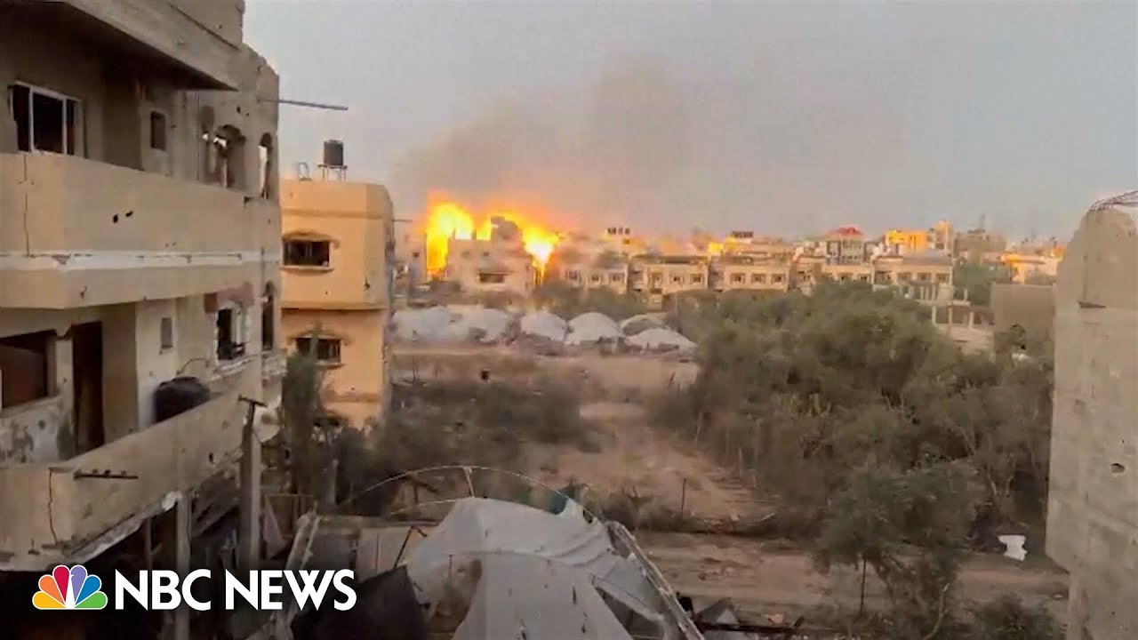 Israeli military video shows Gaza Strip ground operation as it prepares to enter Gaza City
