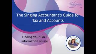 How to get PAYE info
