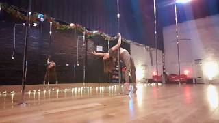 Basic Back Arch Slide: A Pole Dance Tutorial By Arlene Caffrey of Irish Pole Dance Academy