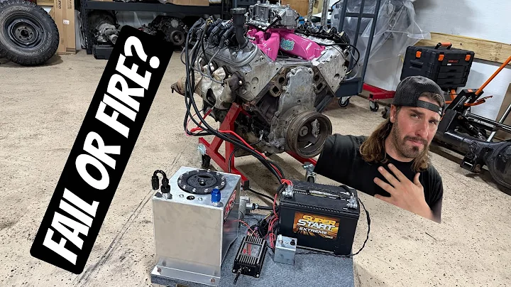 Will This Junkyard LS Even Start?! Cheap Engine Run Stand TEST!!