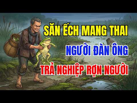 Chuyện Nhân Quả: Giết Con Ếch Mang Trứng, Lão Thợ Săn Nhận Quả Báo Rợn Người