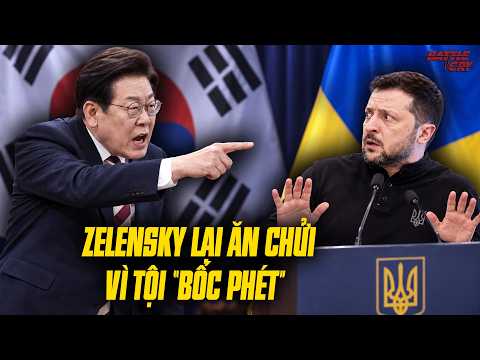SOUTH KOREAN PRESIDENT LASHES OUT AT ZELENSKYY FOR HIS "CARELESS" MOUTH CAUSING A DIPLOMATIC CRIS...