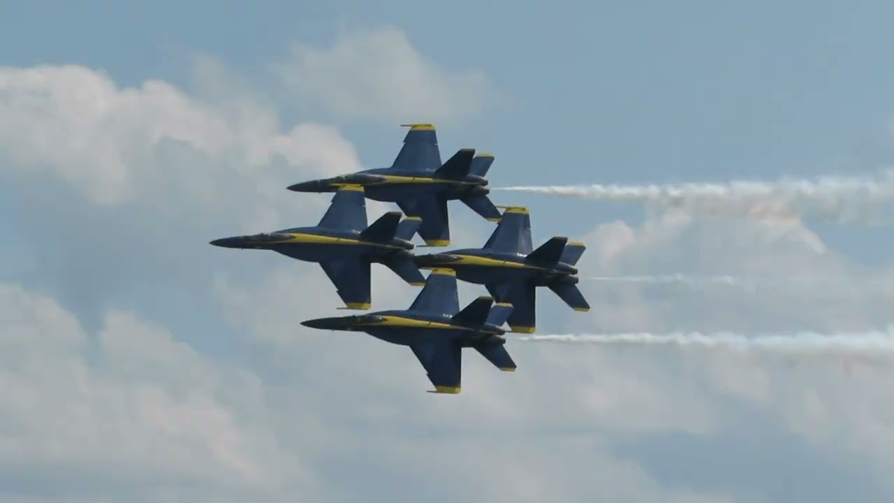 F 35 Lightning & Blue Angels - Columbus Airshow August 23, 2025