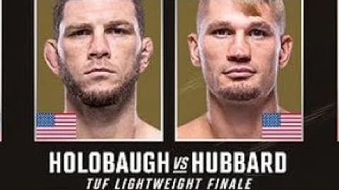 Kurt Holobaugh vs. Austin “Thud” Hubbard TUF Finale walkouts and intros