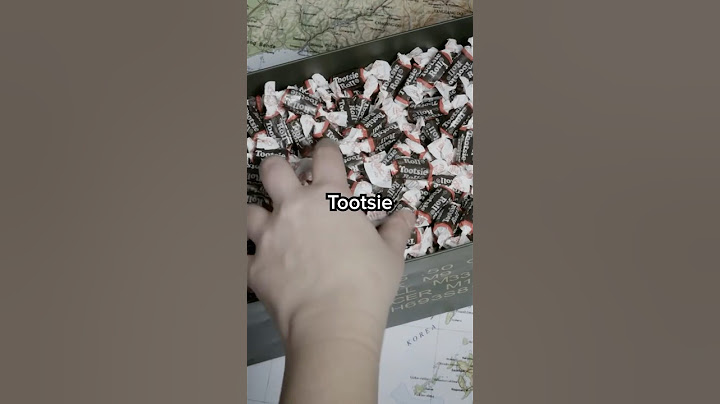 Why Tootsie Rolls Were Used in War🤯