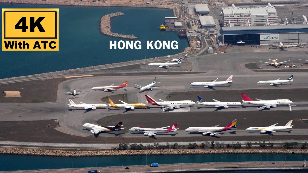 Best Plane Spotting location at Hong Kong Airport with Air Traffic Control (ATC)