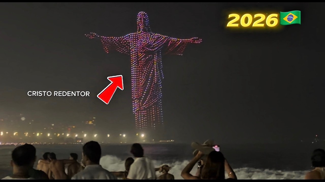 Asi fue el Año nuevo Rio de Janeiro 2026🇧🇷