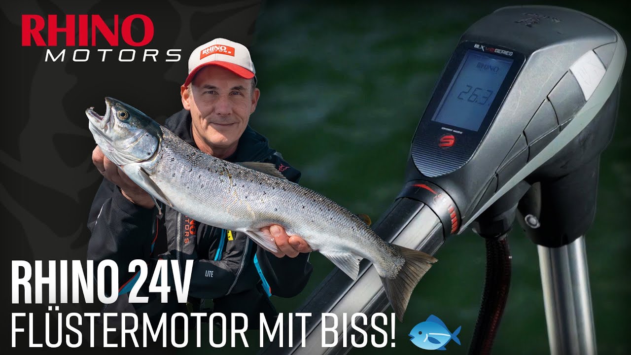 Rhino BLX110V2 im Test: 24V Power auf dem Wasser + Fisch-Action!