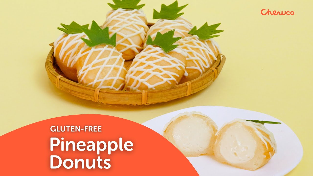 Gluten-Free Pineapple Donut with Chewco Formosa Grain Mix