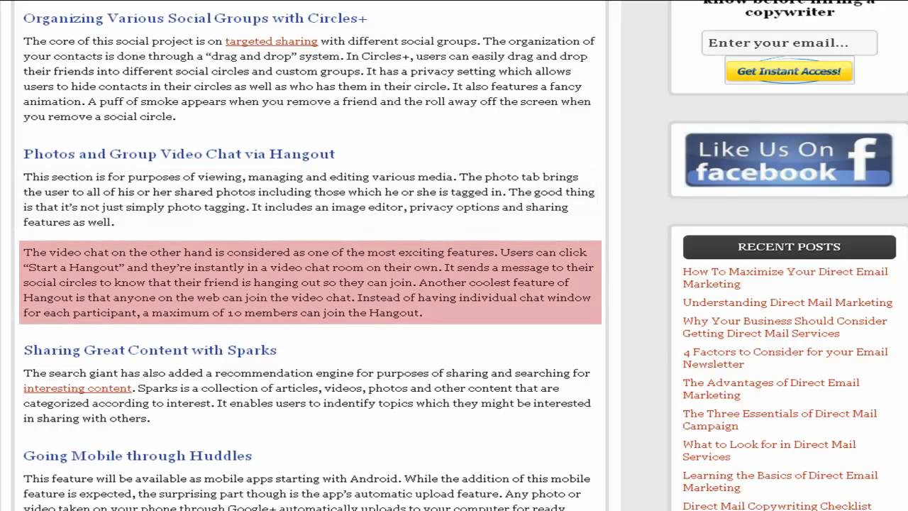 Introducing The Latest Social Network Google plus