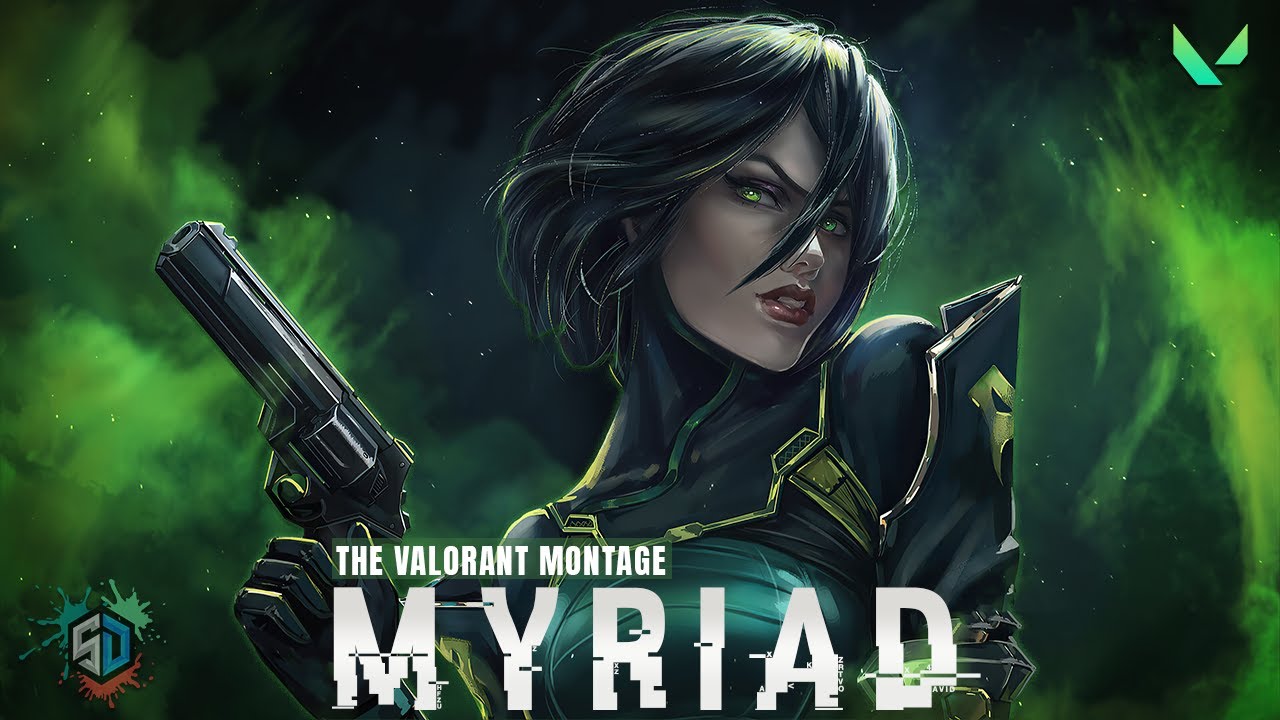 MYRIAD THE VALORANT MONTAGE| Skill DLC Gaming | Valorant India