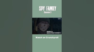 MISSION: 40  | SPY×FAMILY Season 3 #shorts