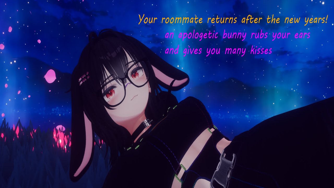 [VRChat ASMR] Been awhile since we've seen each other roommate~