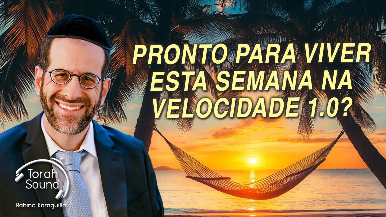 Pronto para viver esta semana na velocidade 1.0?