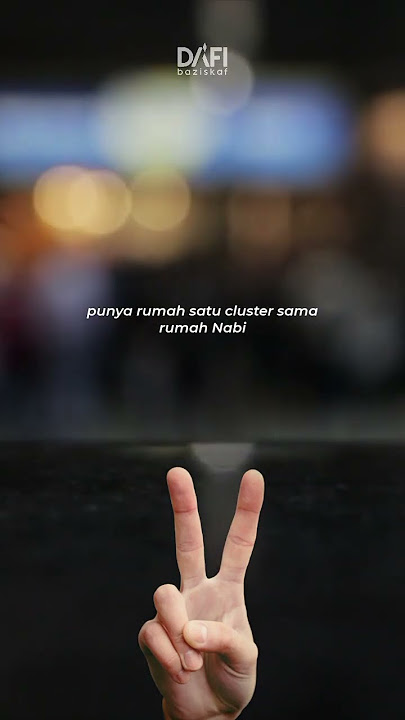 Persiapkan diri untuk bersanding dengan Rasulullah di surga nanti #shorts #rasulullah #surga