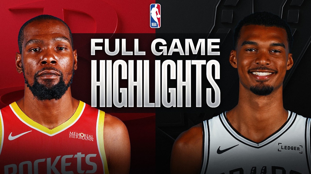 NBA: San Antonio Spurs vs Houston Rockets