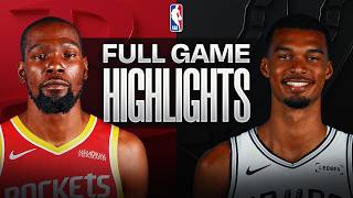 Game Recap: Rockets 114, Spurs 110