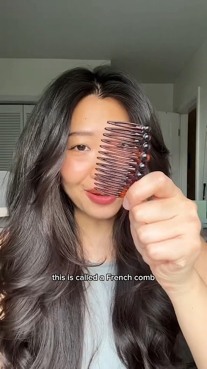 how to use a French comb