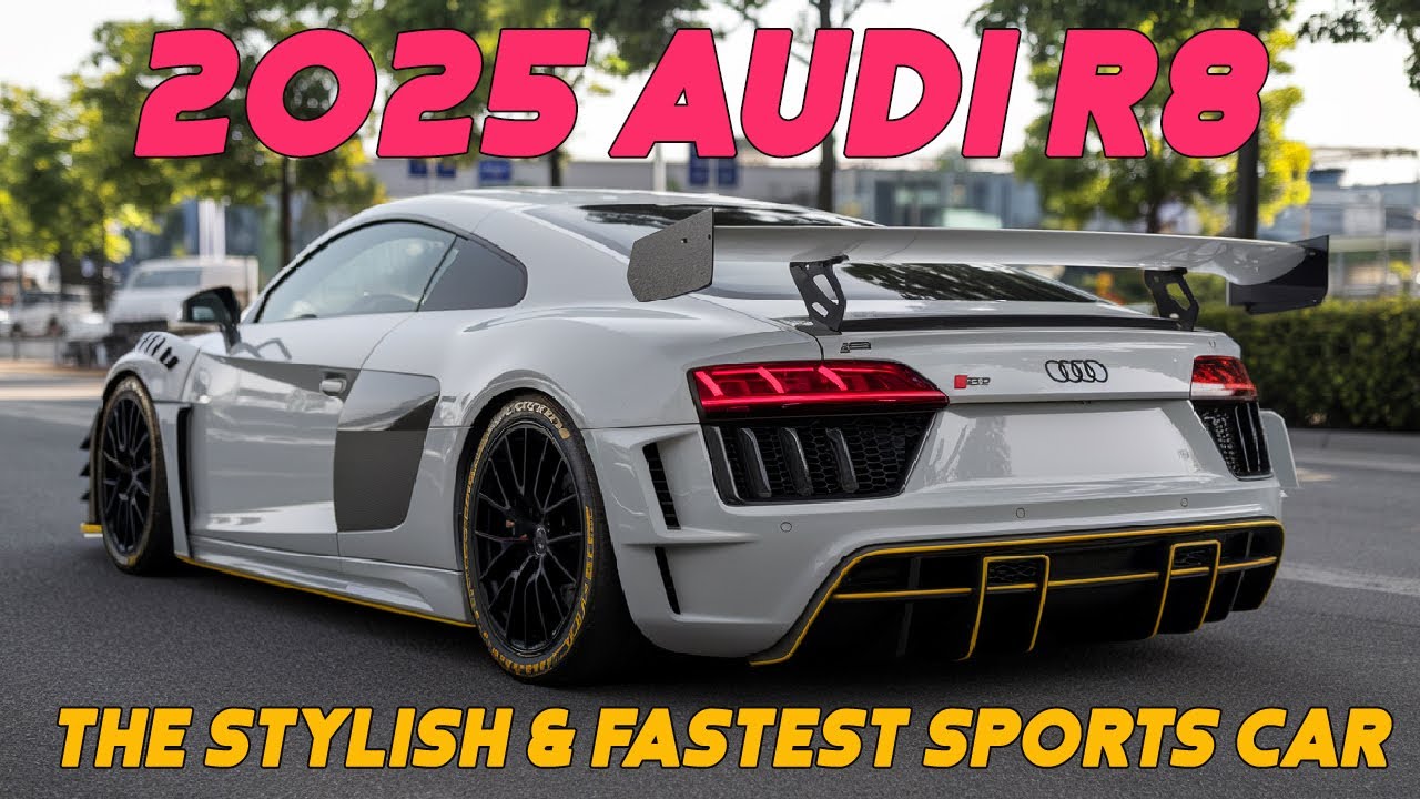 2025 Audi R8 Full Review - The Stylish & Faster Sports Car - YouTube