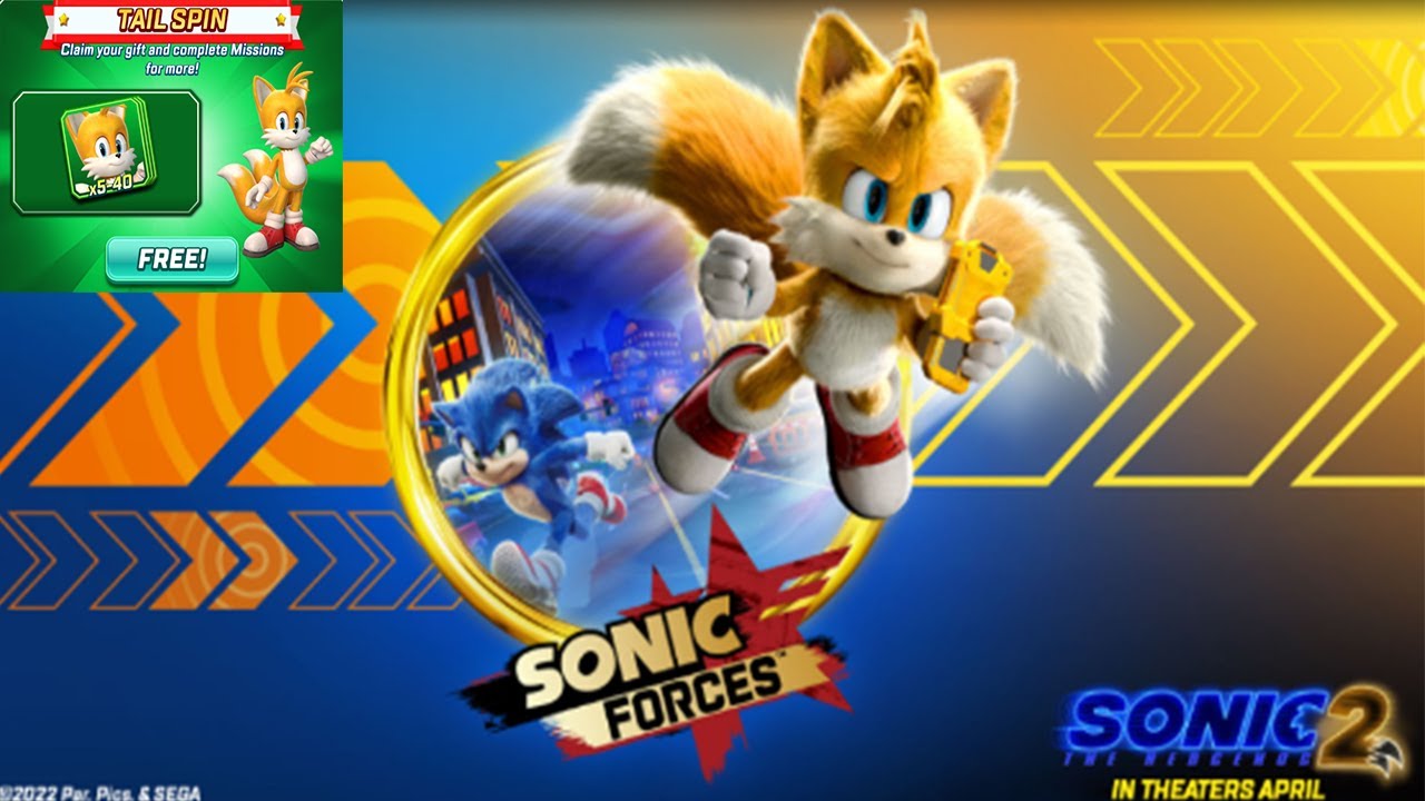 Sonic Forces New Event Update Tail Spin - Collect More Cards for Movie Tails - Android Gameplay