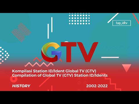 Global TV/GTV (Indonesia) Kronologi/Kompilasi Station ID - Ident Compilation/History (2002-2022)