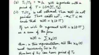 Lecture-25 Representation of Periodic Signal